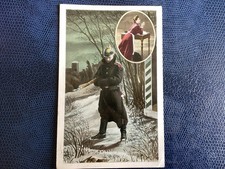 Lithographie Postkarte Infanterie-Regiment 107 von 1911 Leipzig Gohlis