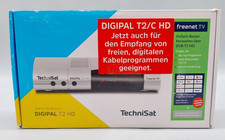 TechniSat Digipal T2/C HD Receiver Silber für DVB-T TV Twin Tuner #KT9514X-