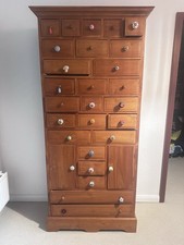 Wunderschöner Massiver Holzschrank mit 29 Schubladen  Massivholz Kiefer