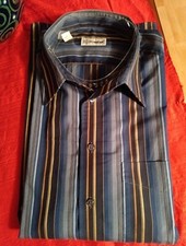 HEMD Walbusch 44 XL dunkel