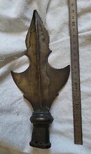 Alte Standartenspitze oder Fahnenspitze Hellebarde vor 1900 wohl alter Bodenfund