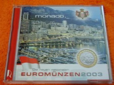 KMS aus Monaco von 2003 mit Gedenkprägung