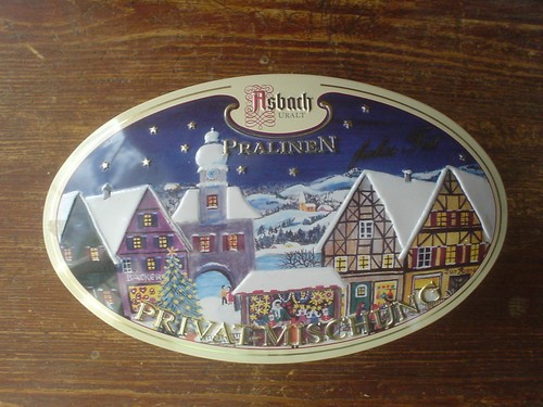 Blechdose dose asbach uralt - blechdose/dose,