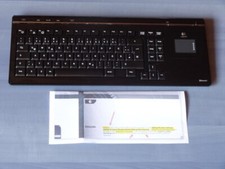 Keyboard Logitech Cordless MediaBoard Pro Tastatur fuer Sony Playstation 3 PS3