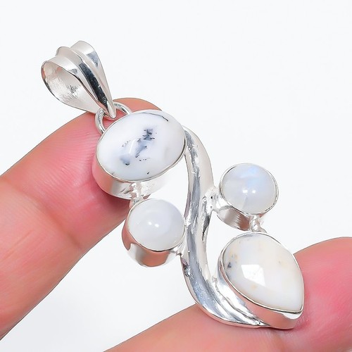Handgefertigter dendrit opal - handgefertigter,