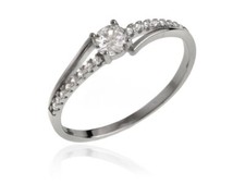 eleganter Solitär Ring ECHT