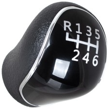 SCHALTKNAUF SCHWARZ ABS 6 GANG