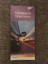 Straßenkarte USA Minnesota Wisconsin US Roadmap Landkarte