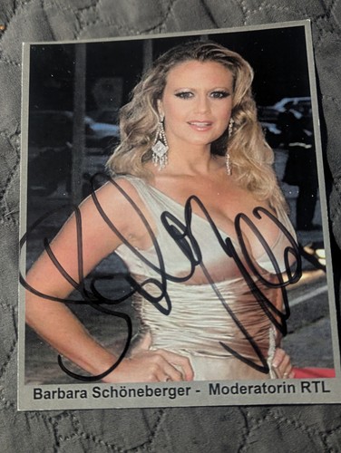 Autogrammfoto barbara - autogrammfoto,