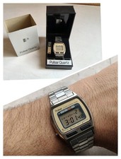 80er SELTENE PULSAR Y765-5019 CHRONO GAME WATCH VINTAGE UHREN UHR BOXED NOS!