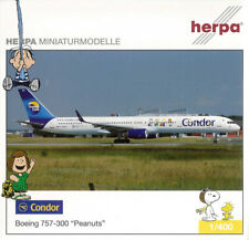 Boeing 757-300 Condor „Peanuts“ D-ABOJ Herpa 562270 1:400