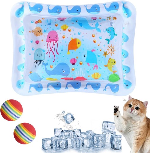 Wasserspielmatte für katzen - wasserspielmatte,