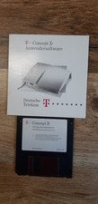 Anwendersoftware T-Concept X, Deutsche Telekom auf DC und Diskette, sehr selten