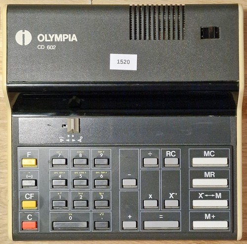 1520 tischrechner olympia - 1520, cd