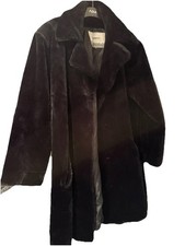 Black Faux Fur Coat Possibly