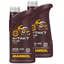 2x 1Liter MANNOL 4-Takt Plus