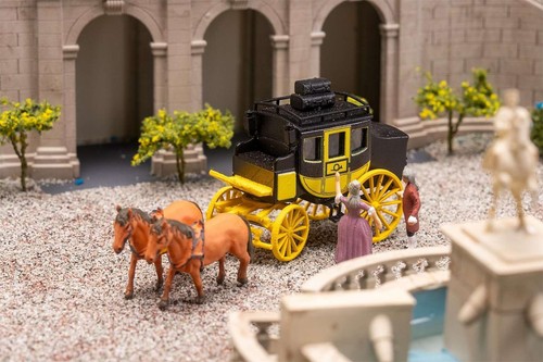 Postkutsche kutsche ho - 1:87,