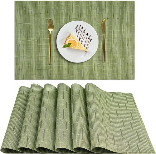 6er set tischsets abwaschbar - set,