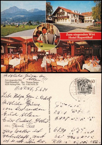 Ansichtskarte ainring bild - ainring,