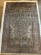 Perserteppich Handgeknüpft Wolle/Seide Orientteppich, 118x182