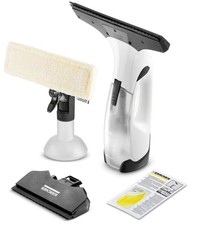 Kärcher Fenstersauger WV 2 Plus N, 2 Saugdüsen, Sprühflasche, Mikrofasertuch