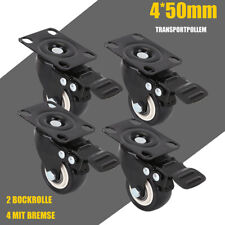 4 Stück Transportrollen