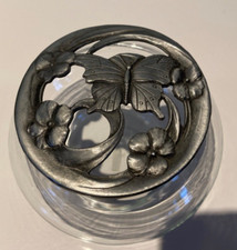 Bonboniere, Glas Deckeldose