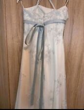 La Sposa Brautkleid Hochzeitskleid Glitzer Tüll Schleier größe 34