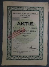 100 Stück Buderus'sche