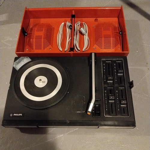 Philips kofferplattenspieler - philips,