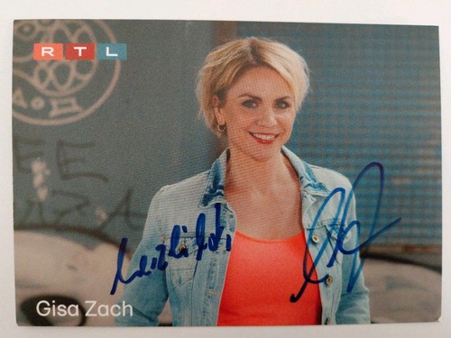 Gisa zach autogramm - gisa, signiert