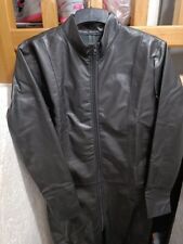 Lederoverall eches Leder Schwarz Größe S bis 3Xl