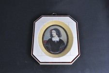 Miniaturporträt einer Dame