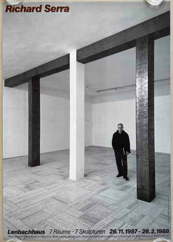 Plakat poster richard serra - -,