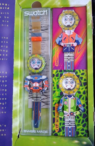Swatch armbanduhr scuba stripp - scuba,