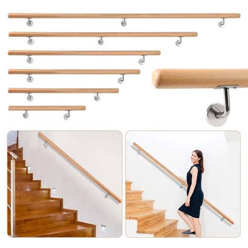 Holzhandlauf wand 200cm - holzhandlauf, 50-200cm
