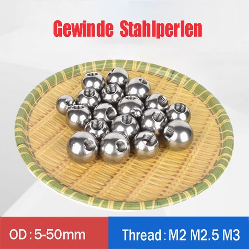 Edelstahl gewinde stahlperlen - edelstahl,