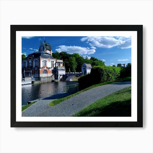 Architektur kunstdruck gerahmt - kunstdruck,
