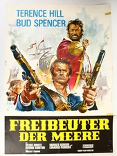 Original Filmposter Filmplakat A1 Freibeuter der Meere Terence Hill Bud Spencer