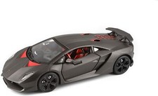 Bburago Lamborghini Sesto Elemento (grau metallic, Maßstab 1:24) Modellauto Car