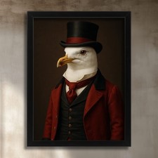 Gentleman Möwe Porträt