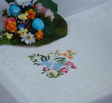 Stickpackung Tischläufer ca.40x100cm Ostern-Motiv Lady-Stick zum selbersticken