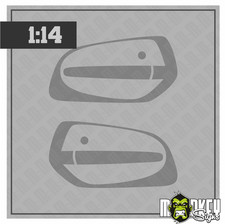 2er Set Mercedes Actros Arocs