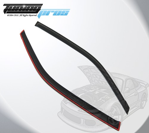 Dark smoke rain visor - dark,