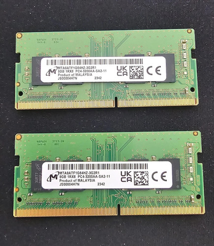 Micron 8gb ddr4 - 2x,