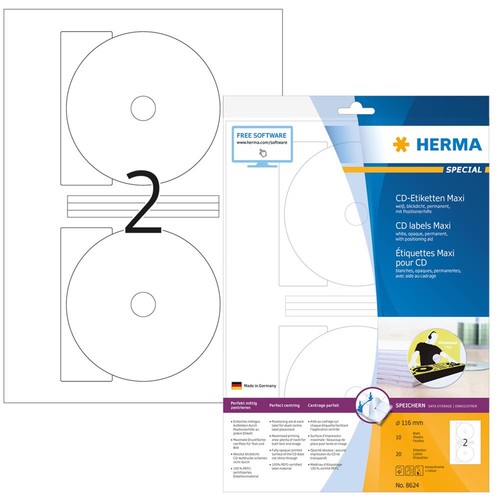 Herma 8624 etiketten - 8624,