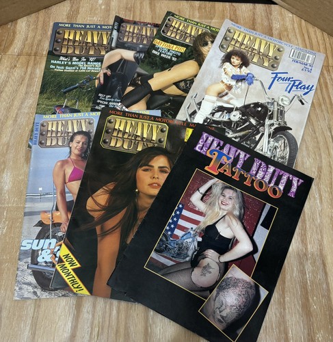 Motorcycle magazine heavy - heavy, duty