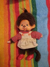 Original Monchhichi Monchichi Sekiguchi mit Kleidung 20 cm. 70er/ 80er Vintage