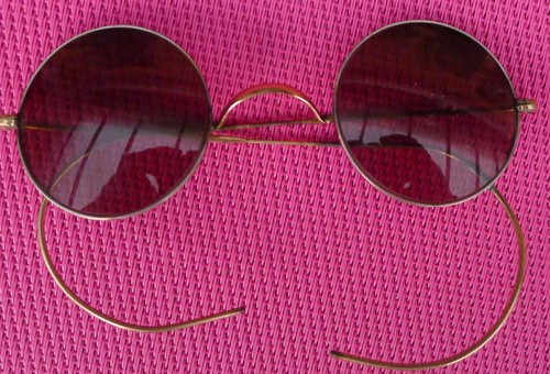 Alte antike sonnen brille - sonnen, 19