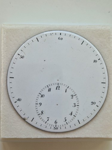 Taschenuhr emaille zifferblatt - taschenuhr,
